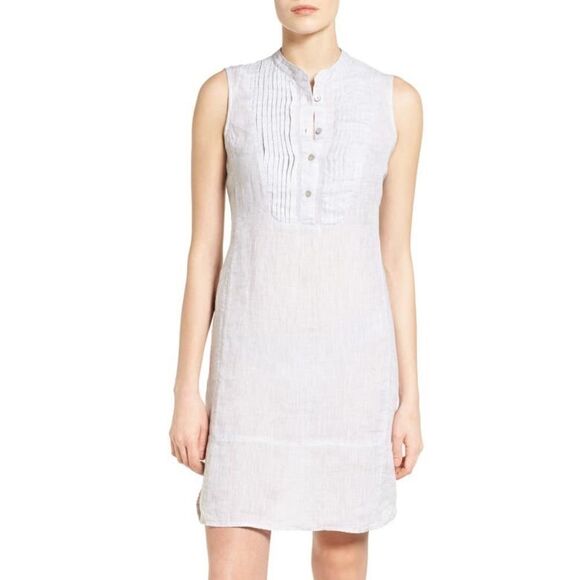 Nic & Zoe Nordstrom’s Linen Sleeveless Tunic Dress - Picture 3 of 8